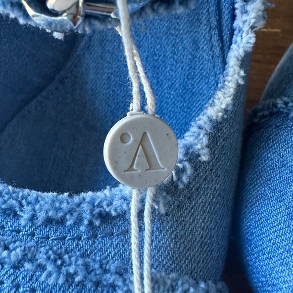 Miu Miu denim Mary Janes ~ size 38.5, pre-owned! - Picture 7 of 7